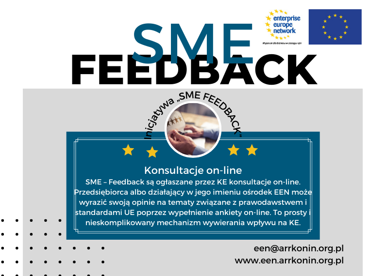 Inicjatywa „SME FEEDBACK” – PRZEDSIĘBIORCO WYPOWIEDZ SIĘ
